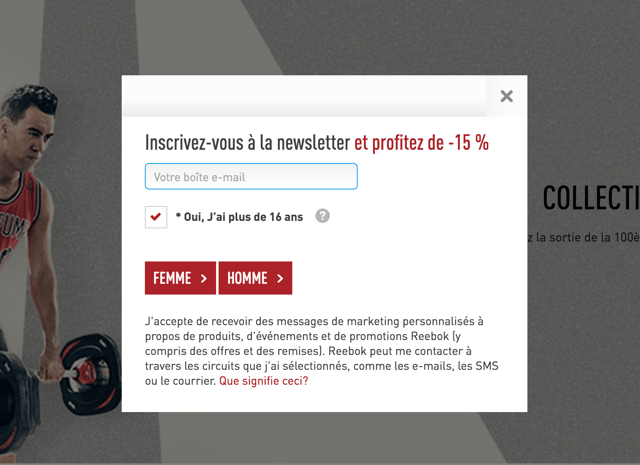 newsletter reebok newsletter reebok